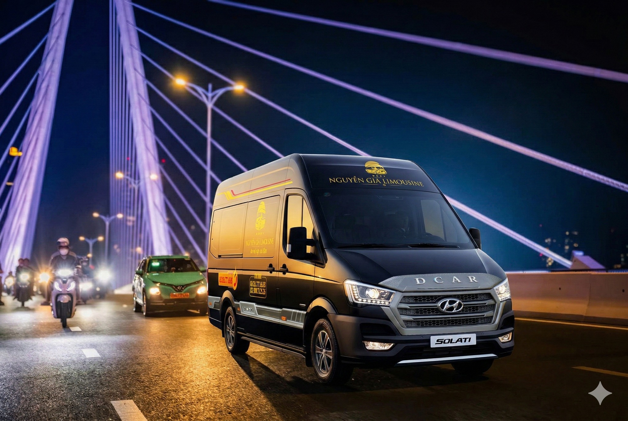 Xe Limousine vận hành trên cao tốc